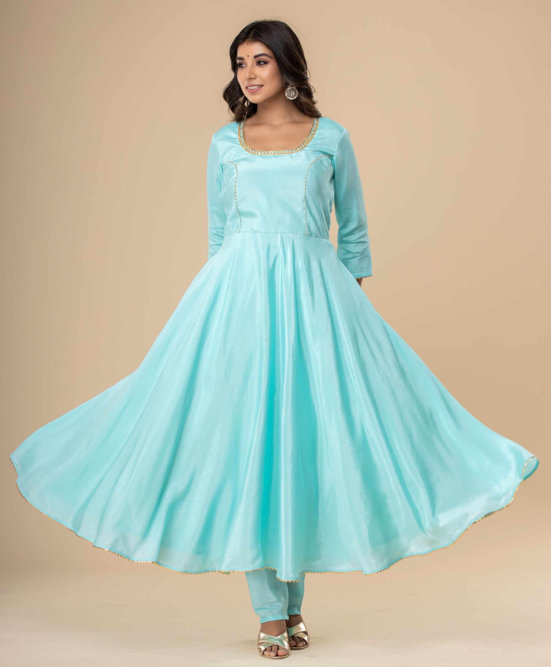 New Anarkali Dress for Women, 3 Piece Set Anarkali Suit Salwar Kameez,  Indian Party Wear Kurti Set, Full Flared Anarkali Indian Long Dress - Etsy